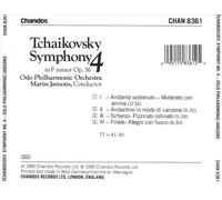 TCHAIKOVSKY: SYMPHONY NO. 4 NEW CD