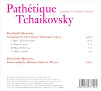 TCHAIKOVSKY: SYMPHONY NO. 6 "PATH‚TIQUE"; ROMEO AND JULIET NEW CD