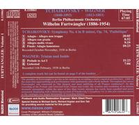 TCHAIKOVSKY: SYMPHONY NO. 6 "PATH‚TIQUE", WAGNER: TRISTAN UND ISOLDE (PRELUDE &
