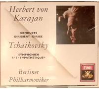 Tchaikovsky - Symphony Nos. 4,5 & 6 - Herbert von Karajan, Berliner Philharmoniker Set / West Germany