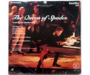 TCHAIKOVSKY: THE QUEEN OF SPADES - ANDREW DAVIS, MARUSIN , GUSTAFSON, PALMER,LEIFERKUS- LASERDISC ( 2 DISCS, 3 SIDES)