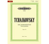 Tchaikovsky: The Seasons Op. 37bis (37a) for Piano (EP8968): Urtext (Edition Peters)