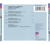 TCHAIKOVSKY, WIENAWSKI, BRAHMS, SCHUMANN: VIOLIN CONCERTOS NEW CD