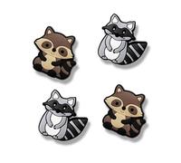 TCHARIRY animal 2 Shoe Charms - Cute animal 2 Decoration Charms Gift for Boys Kids Teens and Adults - Set of 3, One Size, Plastic, No Gemstone