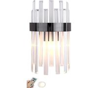 TCHAU Wireless Wall Sconce with Remote Battery Operated Wall Light Modern(Dark)