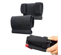 TCHAWk 2Pcs Belt-Mounted Tactical Tourniquet Holder, TQ Sleeve with Hook & Loop, Nylon Black 10x2x8cm