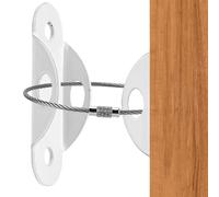 TCHOSUZ Metal furniture Straps for Baby Proofing(10 Packs), 400 Pounds Furniture Wall Anchor, Earthquake Straps Secure/Keep Baby Safety from Tipping/Falling Furniture Dresser Bookshelf Cabinet