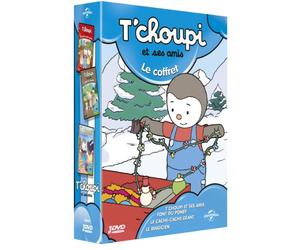 T'choupi et ses amis - Le coffret - Cache-cache géant + T'choupi et ses amis font du Poney + T'choupi magicien