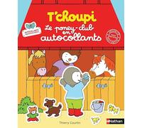 T'choupi Le Poney-club en autocollants
