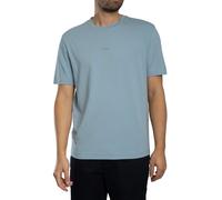 BOSS Mens Oversized T-Shirt Short Sleeve Lifestyle Cotton Blue 458 M