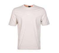 BOSS Mens Relaxed Fit Tchup T-Shirt - Colour: 271 Light Beige - Size: Medium