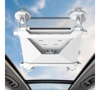 Tckasdj Starlink Mini Mount, Suction Cup Mount for Car Sunroofs/Dashboard or Windows Secure Satellite Mounting Kit with Strong Grip for RVs, Boats and Road Trips - Stable Signal Guaranteed