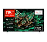 TCL 115C7K-UK 2025 115" 4K Premium QD-Mini LED UHD Smart TV - BLACK