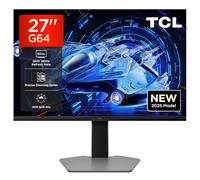 TCL 27G64 27” QD-Mini-LED Monitor, QHD resolution, 180Hz, Fast-HVA panel, HDR 600 nits, 1ms GTG response time, AMD Freesync, G-Sync compatible