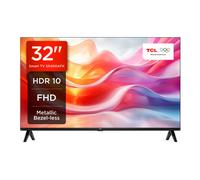 TCL 32S5400AFK 32-inch Television, HDR, FHD, Smart TV Powered by Android TV, Bezeless design (Kids Mode, Dolby Audio, compatible with Google assistan