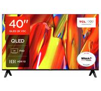 TCL 40V5C-UK 40 Inch V5C QLED Full HD HDR Google Smart TV 2025