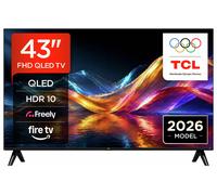 TCL 43 Inch 43V5D-UK Smart Full HD HDR QLED Freely TV