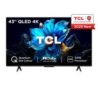TCL 43P7K-UK 43" 4K QLED Direct LED HDR Google TV