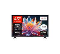 TCL 43T6C-UK 43inch QLED 4K HDR TV, Fire TV (Smart TV with Dolby Vision & Atmos 2025 New Model