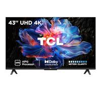 TCL 43V6C-UK TV 109.2 cm (43") 4K Ultra HD Smart TV Wi-Fi Metallic 260 cd/m²