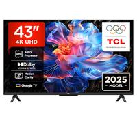 TCL 43V6C-UK TV 109.2 cm (43") 4K Ultra HD Smart TV Wi-Fi Metallic 260 cd/m²