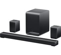 TCL 5.1 Soundbar with Wireless Subwoofer - Black - S65K-UK, Black