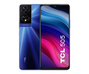 TCL 505 17,1 cm (6.75") Double SIM Android 14 4G USB Type-C 4 Go 128 Go 5010 mAh Bleu