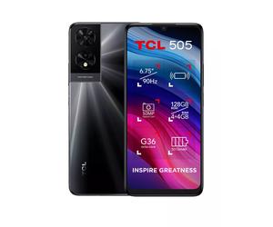 TCL 505 4G 128GB Smartphone 6.75-inch 90Hz Display - Space Grey