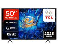 TCL C6KS 50C6KS-UK TV 127 cm (50") 4K Ultra HD Smart TV Wi-Fi Metallic