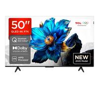 TCL 50P7K 50” QLED, Direct LED TV, 4K HDR TV, Smart TV Powered by Google TV (Dolby Vision & Atmos, Motion clarity, Hands-Free Voice Control, compatible with Google Assistant & Alexa)