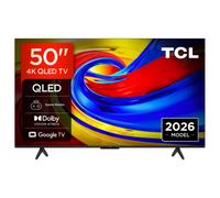 TCL 50P7L-UK 50 Inch QLED 4K Google TV Dolby Vision Dolby Atmos & Game Master Gaming