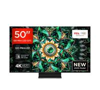 TCL 50Q7C 50 INCH 4K/144HZ QD-MINI LED ONKYO DOLBY ATMOS AUDIO GOOGLE SMART TV