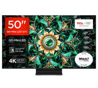 TCL 50Q7C-UK 50” QD-Mini LED TV, 4K UHD, Smart Google TV with 144Hz Motion Clarity Pro, Dolby Atmos , Game Master