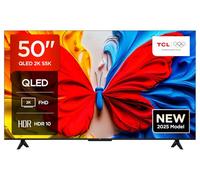 TCL 50S5K-UK - 50” Full HD Smart QLED Direct LED TV with Android TV & HDR - Compatible with Google Cast & Google Home, Slim Design