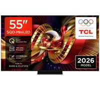 65" TCL C8L SQD-Mini LED 4K HDR Smart Google TV - 65C8L-UK, Black