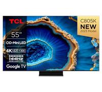 TCL C80 55C805K TV 139.7 cm (55") 4K Ultra HD Smart TV Wi-Fi Black 1300 cd/m²