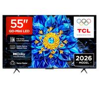TCL 55" 4K Ultra HD QLED Smart Google TV [2026] - 55P8L-UK