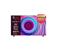 TCL 55RC650K 55-inch QLED Pro Television, 4K Ultra HD, Roku TV (Smart TV with Dolby Vision & Audio, HDR 10+, compatible with Google assistant & Alexa)