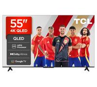 TCL 55T69C 55" QLED 60HZ 4K HDR, Google TV, Smart TV (Dolby Vision & Atmos, Motion Clarity, Compatible with Google Assistant & Alexa), 2025