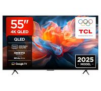 TCL 55T8C-UK 55" 4K 144Hz Gaming QLED Onkyo 2.1 Dolby Atmos Google TV with Dolby Vision & HDR 10+ BBC iPlayer (2025 Model)