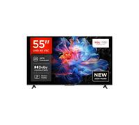 TCL 55V6C-UK 55" 4K Ultra HD, HDR TV, Smart TV Powered by Google TV (Dolby Audio, Voice Control, 2025 New Model