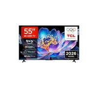 TCL 55V6D-UK 55 Inch 4K HDR, Fire TV, HDR10+, Dolby Atmos, DTS:X, Game Master, Motion Clarity, AirPlay 2, Press & Ask Alexa (2026 New Model)