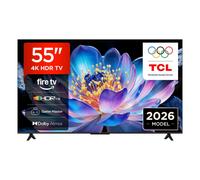 TCL 55V6D-UK 55 Inch 4K UHD Smart Fire TV HDR10+ Dolby Atmos & Alexa Built-In