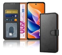 TCL 605 Case with 3 Card Slots, RFID Blocking Wallet Phone Cover