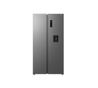 TCL 605L Side by Side No Frost American Fridge Freezer,Built-in Water Dispenser, Metal cooling Odour Free Non-plumbed 2.3L freshwater reserve, 68Dx91.3Wx185H centimetres Energy Class D
