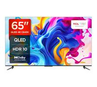 TCL 65C645K 65-inch QLED Television, 4K Ultra HD, Android Smart TV (Game master, Dolby Atmos, Freeview Play, Motion clarity, Hands-Free Voice Control, compatible with Google assistant & Alexa)