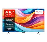 TCL 65C655K 65-inch QLED Pro Television, 4K Ultra HD, HDR Pro, Smart TV Powered by Android TV (Dolby Vision & Atmos, Motion Clarity, Hands-Free Voice Control, Compatible with Google assistant & Alexa)
