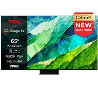 TCL 65C855K 65 INCH 4K/144HZ QD-MINI LED GOOGLE SMART TV - 2 YEAR WARRANTY [EEK: F]