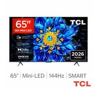 Tcl 65P8L-Uk 65 Inch Mini Led Qled 4K Ultra Hd Smart Tv, 144Hz, Dolby Vision, Google Tv, Dolby Atmos