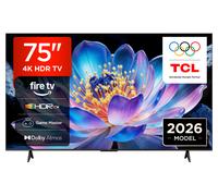 TCL 75" 75V6D-UK Smart 4K Ultra HD HDR Fire TV